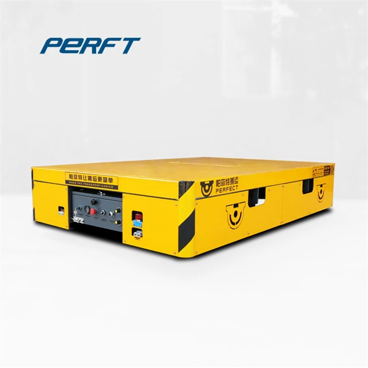 Handle Hot Metal Ladletrackless Transfer Trolley