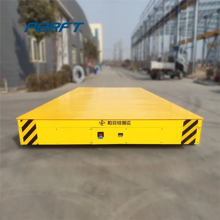 Flat Trolley Cart For Handling Steel Parts