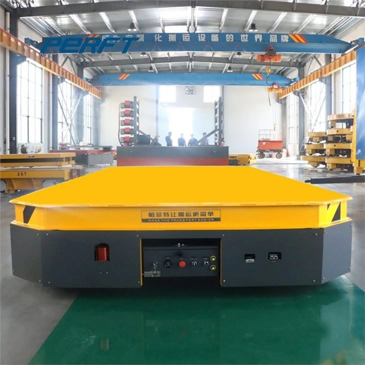 Steerable Transfer Truck For Handling Heavy Duty Mold